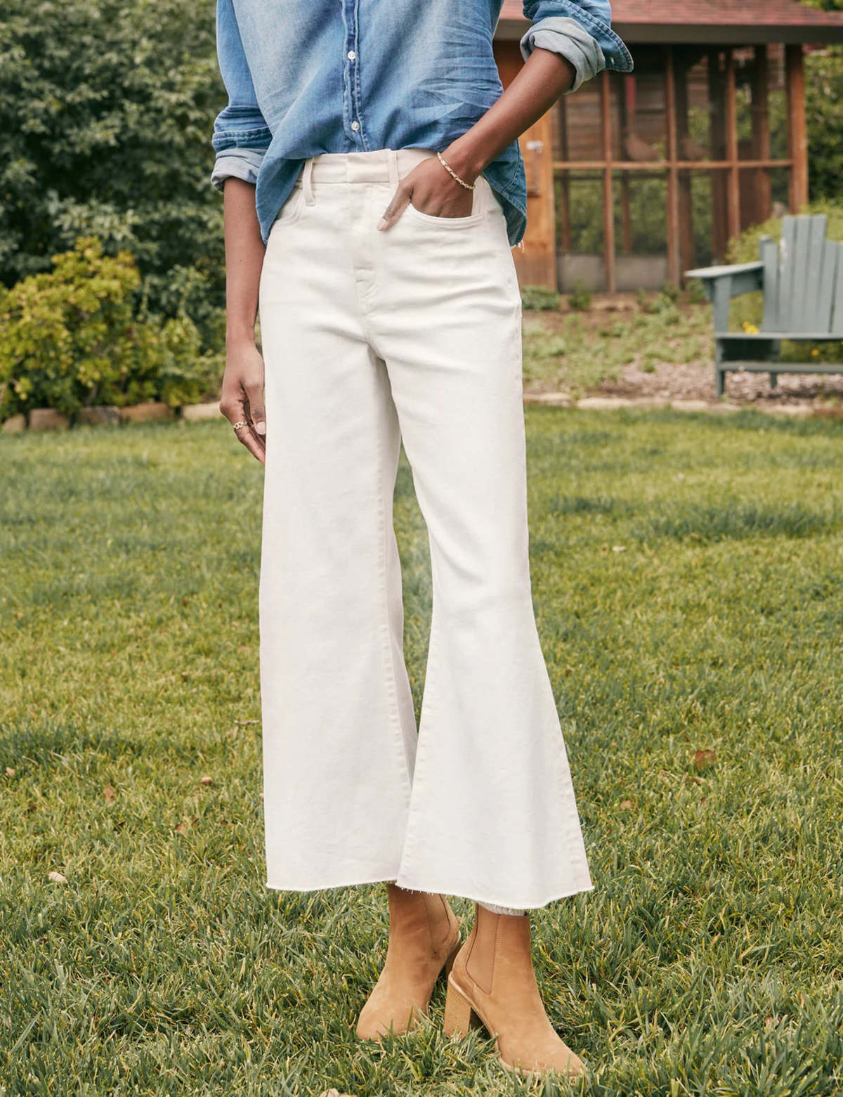 Frank & Eileen Galway Wide-Leg Jeans - Image 2 of 4