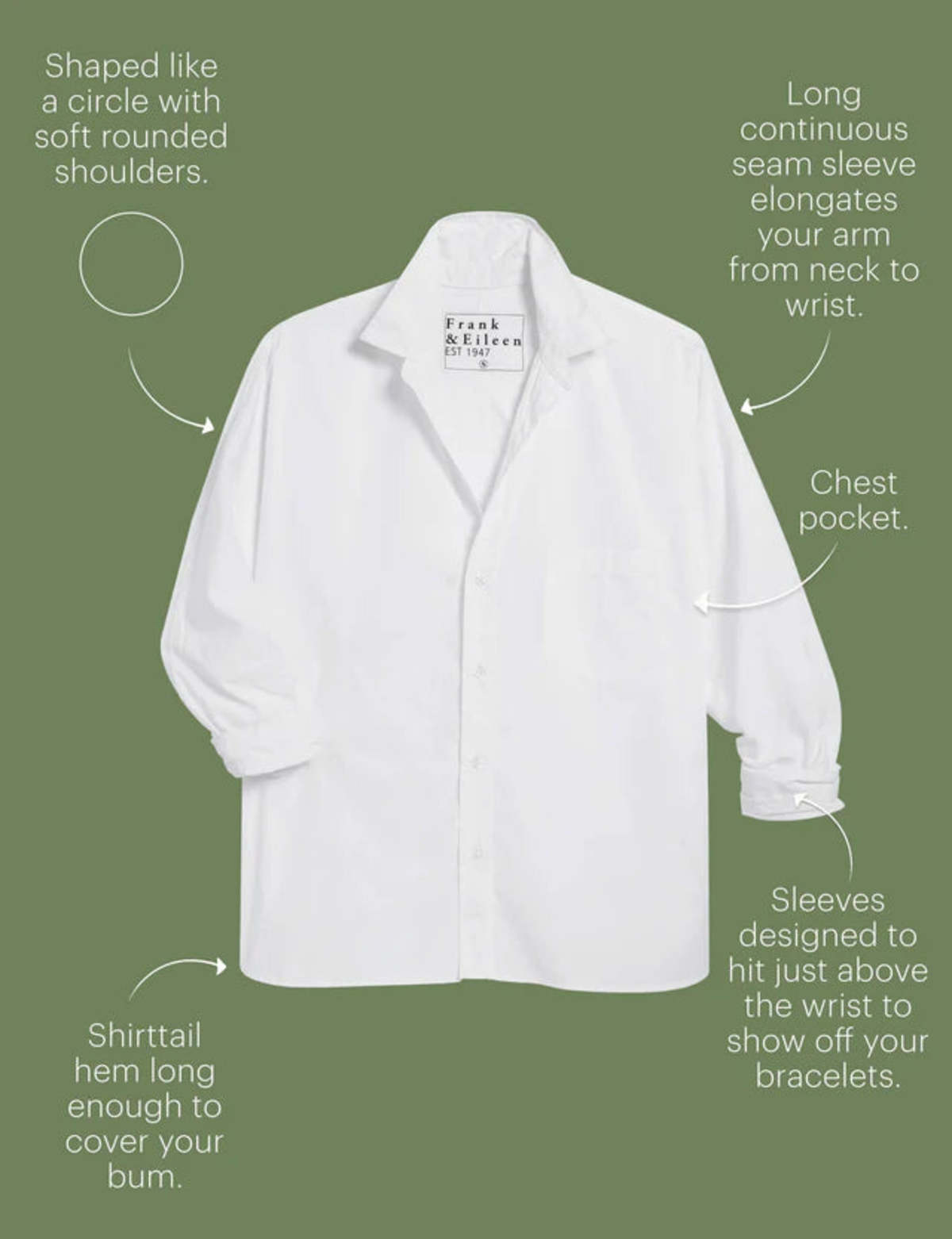 Frank & Eileen Oona Continuous Button-Up Shirt - Image 4 of 4