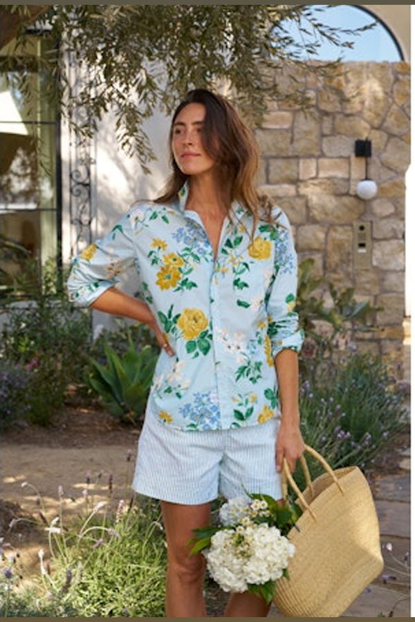 Frank & Eileen Silvio Untuckable Button-Up Shirt