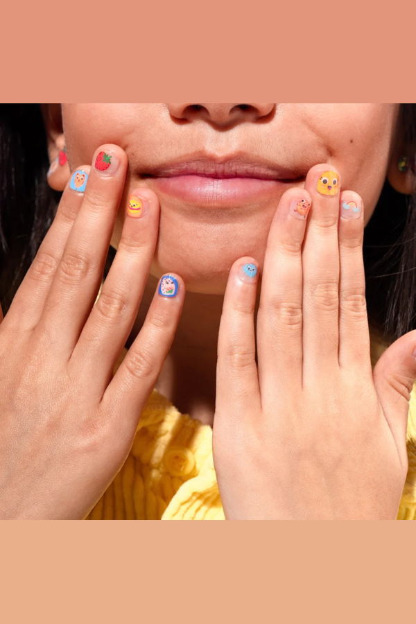 Omy Nail Stickers Kawaii - Multicolour
