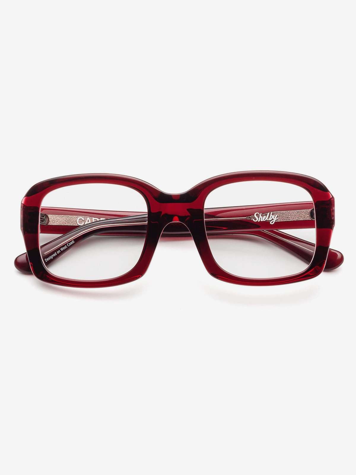 Caddis Shelby Eyeglasses - Boxwine - Image 1 of 6
