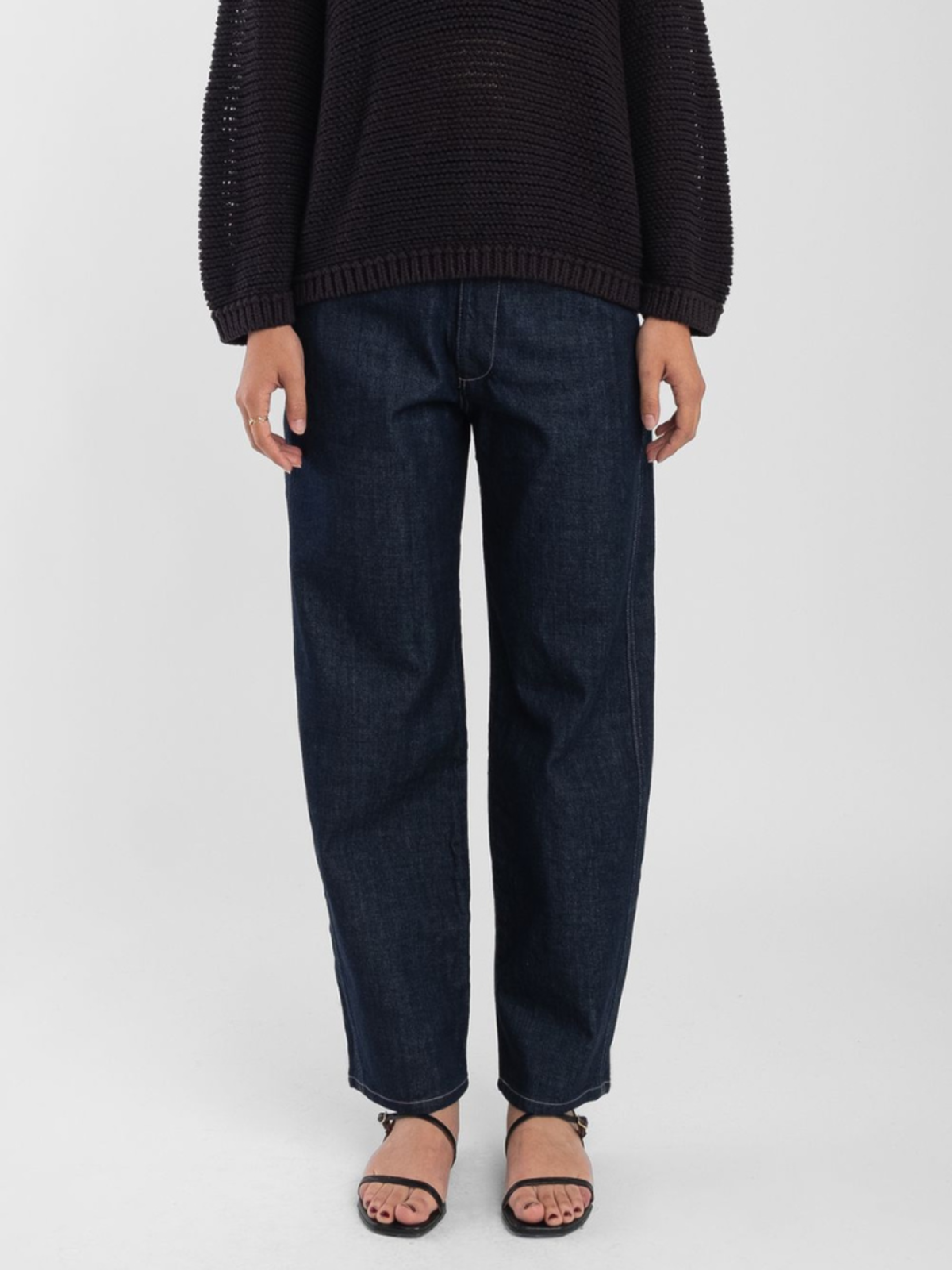 Micaela Greg Dark Indigo Panel Jean - Image 11 of 11