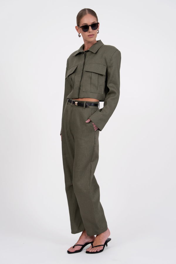 Parentezi Hania Trousers - Olive
