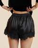 Cynthia Rowley Garbo Lace Shorts - Black - Thumbnail 2