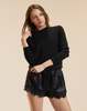 Cynthia Rowley Garbo Lace Shorts - Black - Thumbnail 4