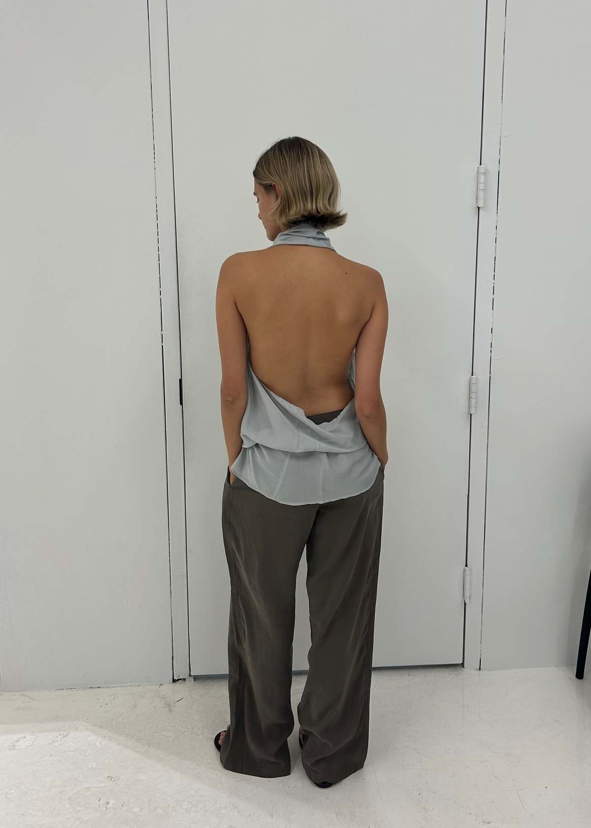 BELLE ANNA Spiral Halter Top - Image 2 of 5