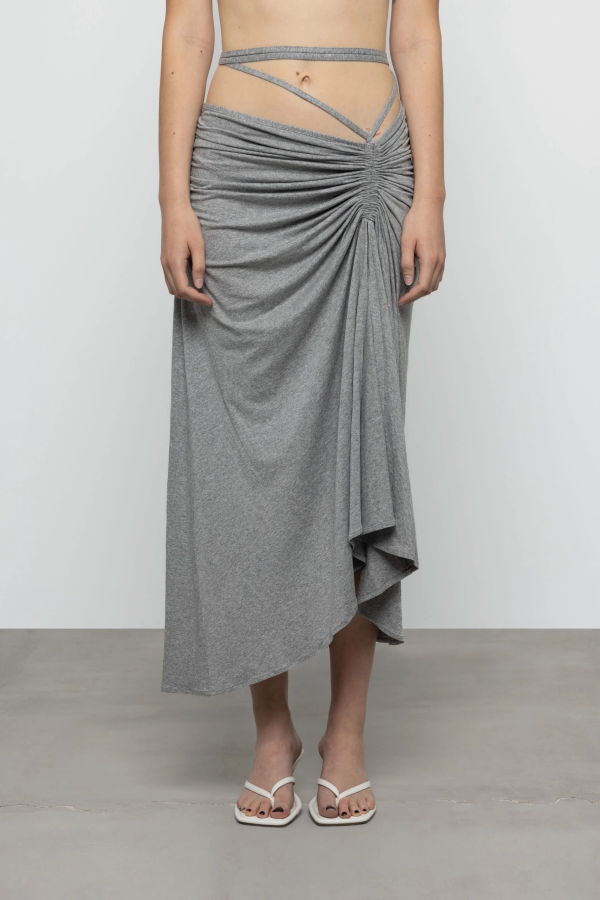 Esthé Strappy Midi Skirt