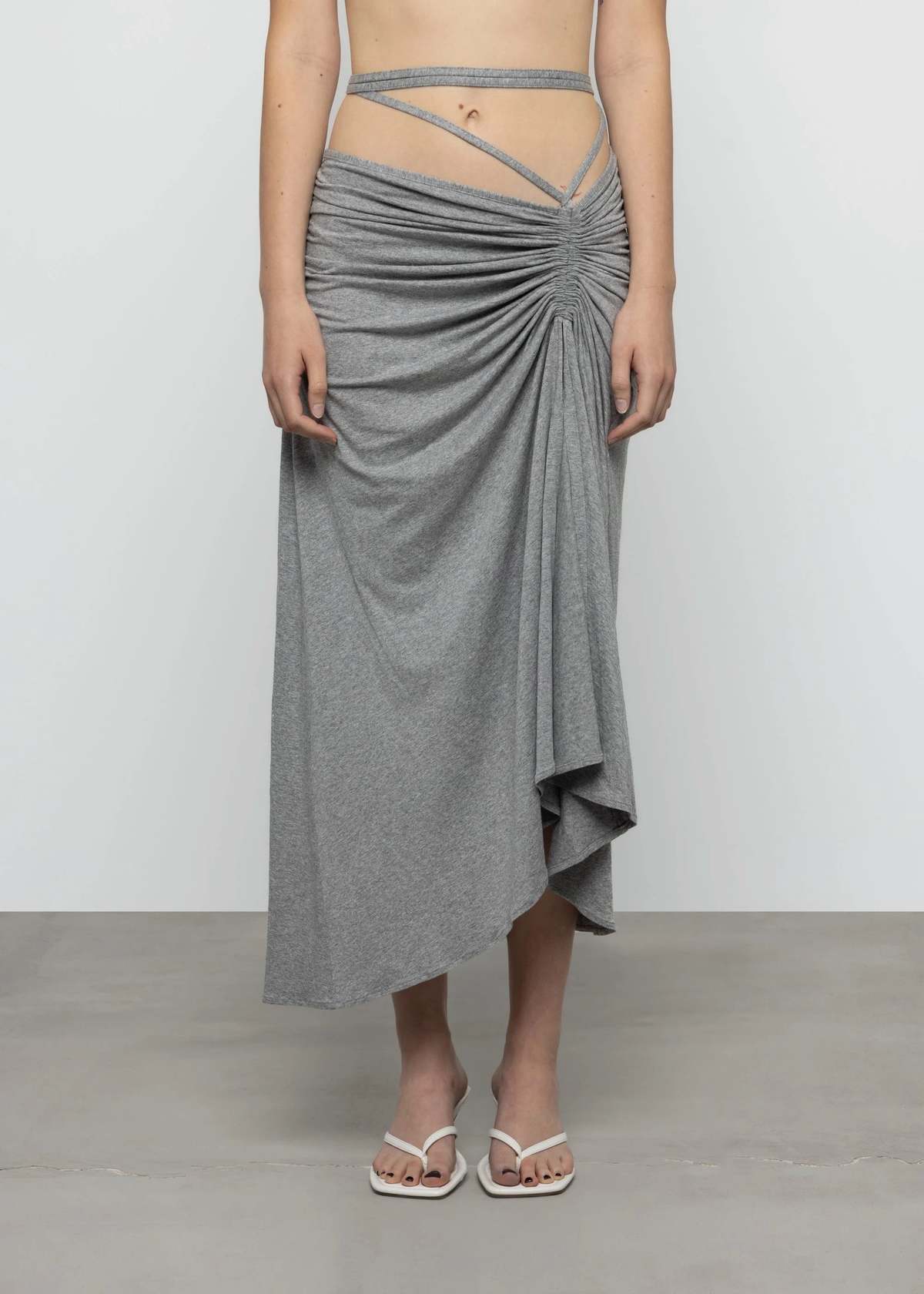 Esthé Strappy Midi Skirt - Image 1 of 4