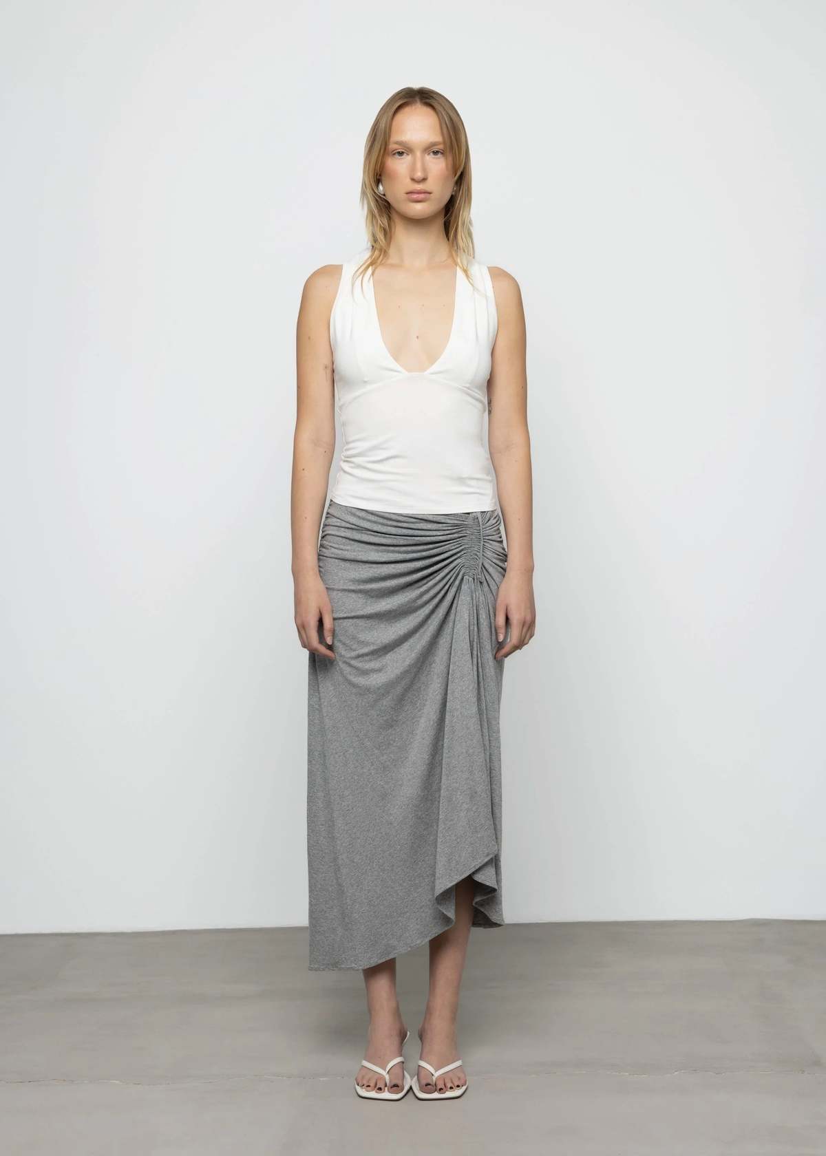 Esthé Strappy Midi Skirt - Image 2 of 4