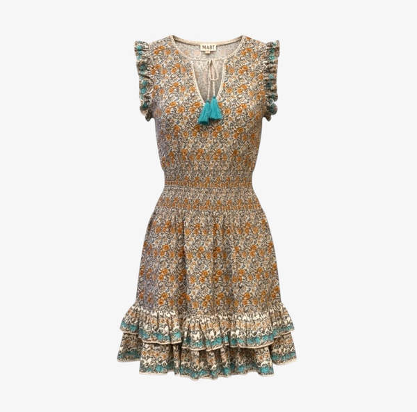 M.A.B.E Jaci Print Dress - Multi