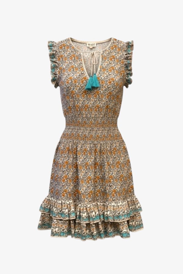 M.A.B.E Jaci Print Dress - Multi