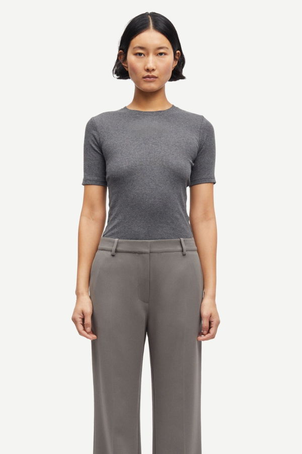Samsøe Samsøe Saalexo Tee - Gray