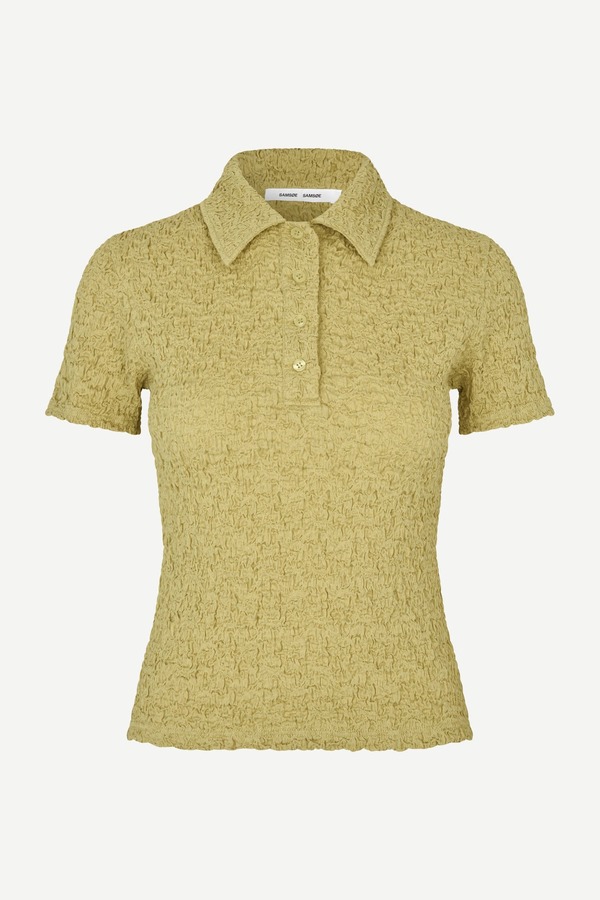 Samse Samse Sadaisy Polo Top - Sage Green