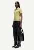 Samsøe Samsøe Sadaisy Polo Top - Sage Green - Thumbnail 3