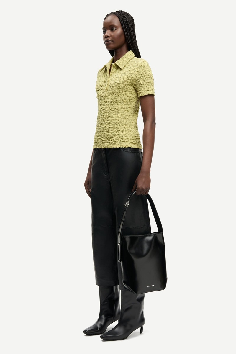 Samse Samse Sadaisy Polo Top - Sage Green