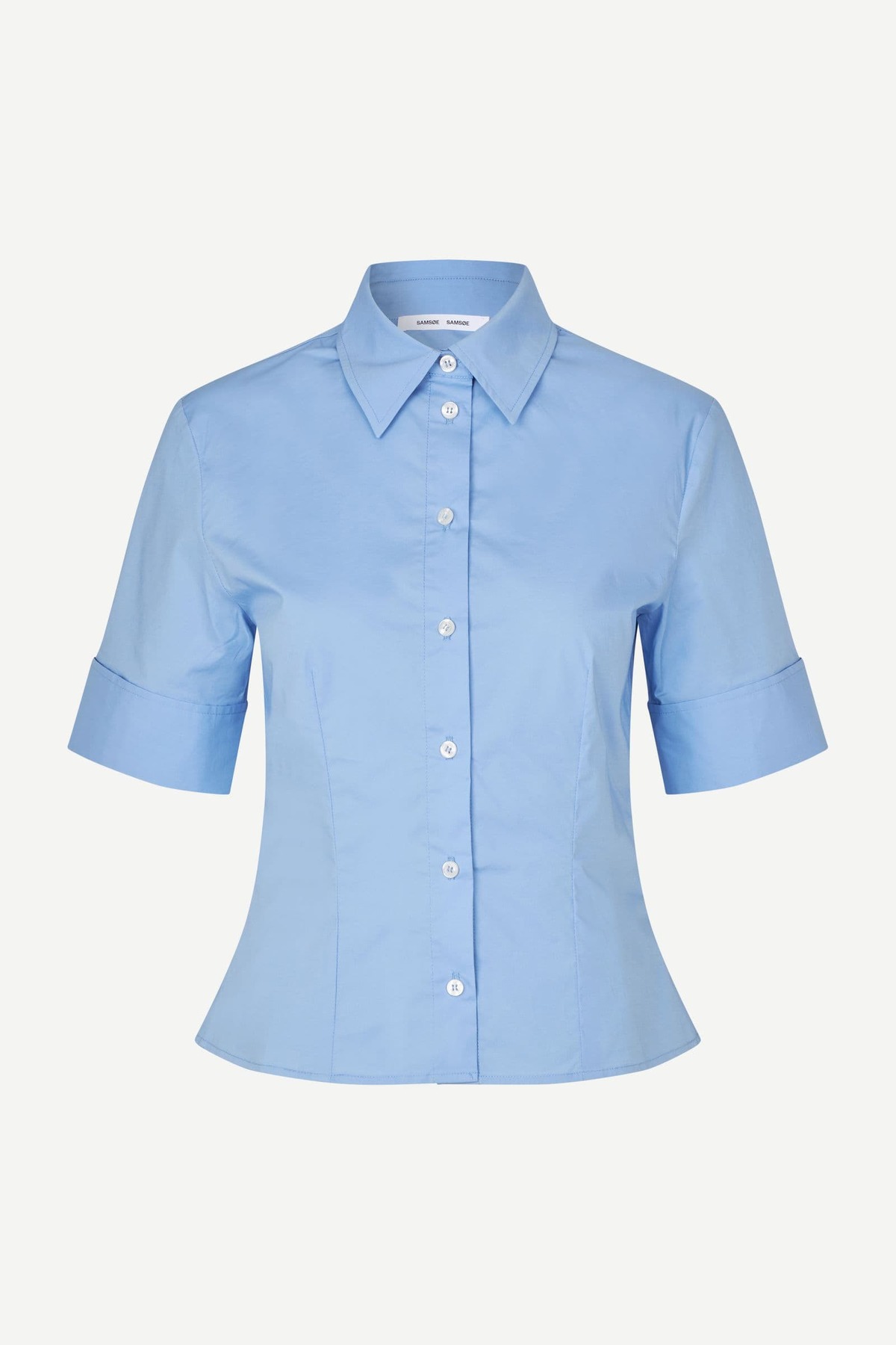 Samsøe Samsøe Sasky Shirt - Blue - Image 1 of 5