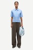 Samsøe Samsøe Sasky Shirt - Blue - Thumbnail 2
