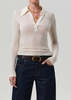 Citizens of Humanity Shaea Polo Top - Pashmina - Thumbnail 1