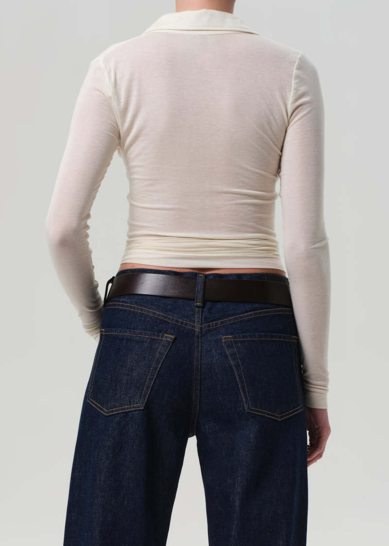 Citizens of Humanity Shaea Polo Top - Pashmina