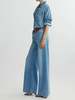 DL 1961 Alex Baggy Wide Leg Low Rise 32 Jeans - Thumbnail 3