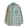Beams Plus B.D. Classic-Fit Madras Panel Shirt - Thumbnail 1