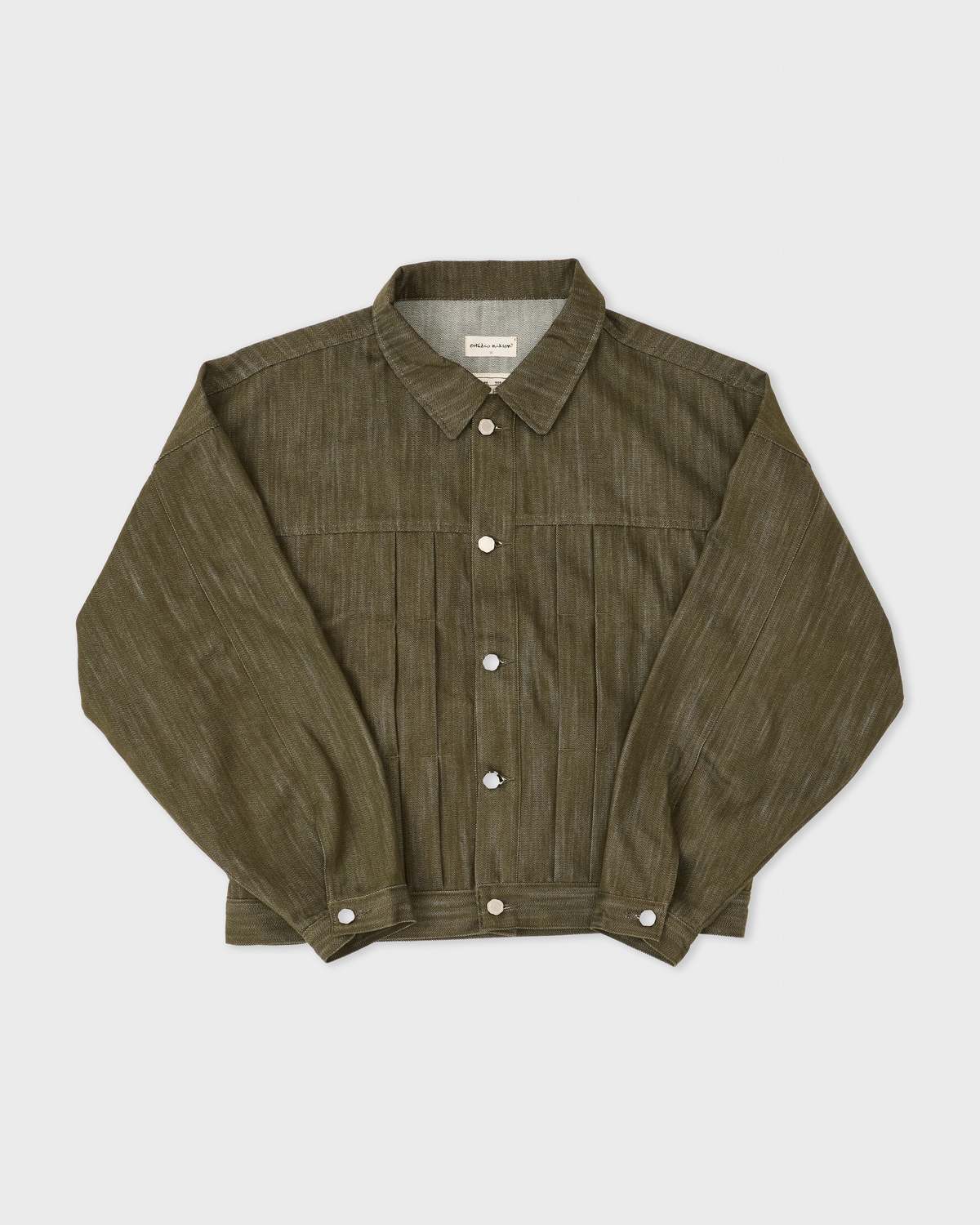 ESTUDIO NIKSEN Back Strap Pleated Trucker Jacket - Image 1 of 3