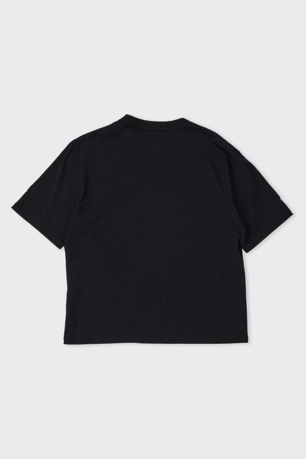 Sage Nation Cross Stitch T-Shirt - Black