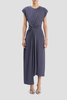 Victoria Beckham Aria Twist Waist Dress - Eclipse - Thumbnail 2