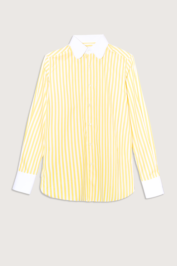 SEBLINE Dandy Shirt - Pale Yellow/White SEBLINE Dandy Shirt - Pale Yellow/White