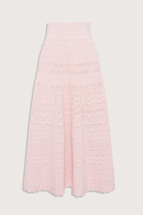 Molli Diva Pointelle Skirt - Rose