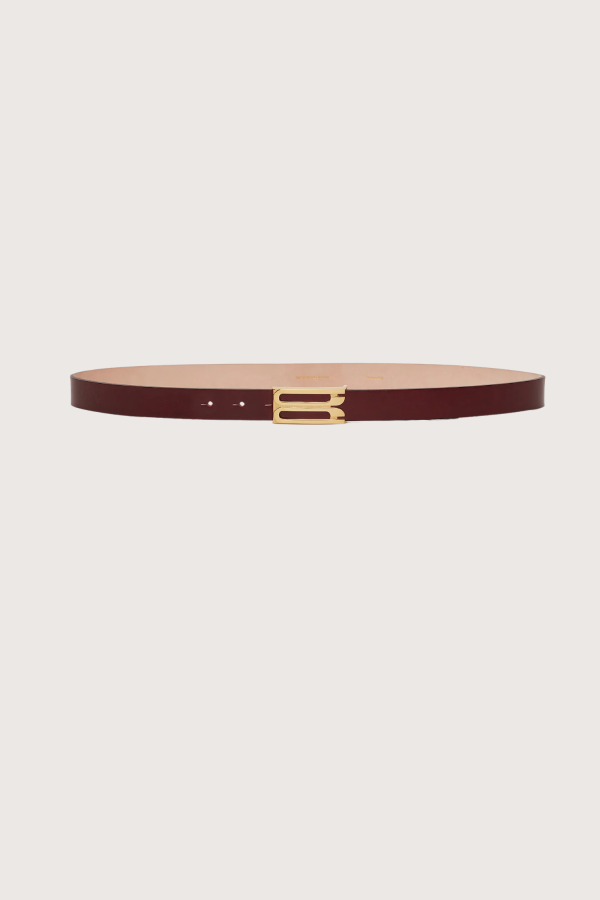 Victoria Beckham Dorian Frame Belt - Burgundy