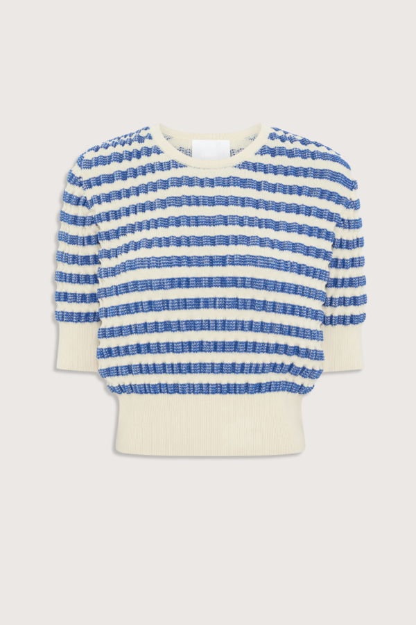 Molli Egee Sailor Sweater - Natural/Denim