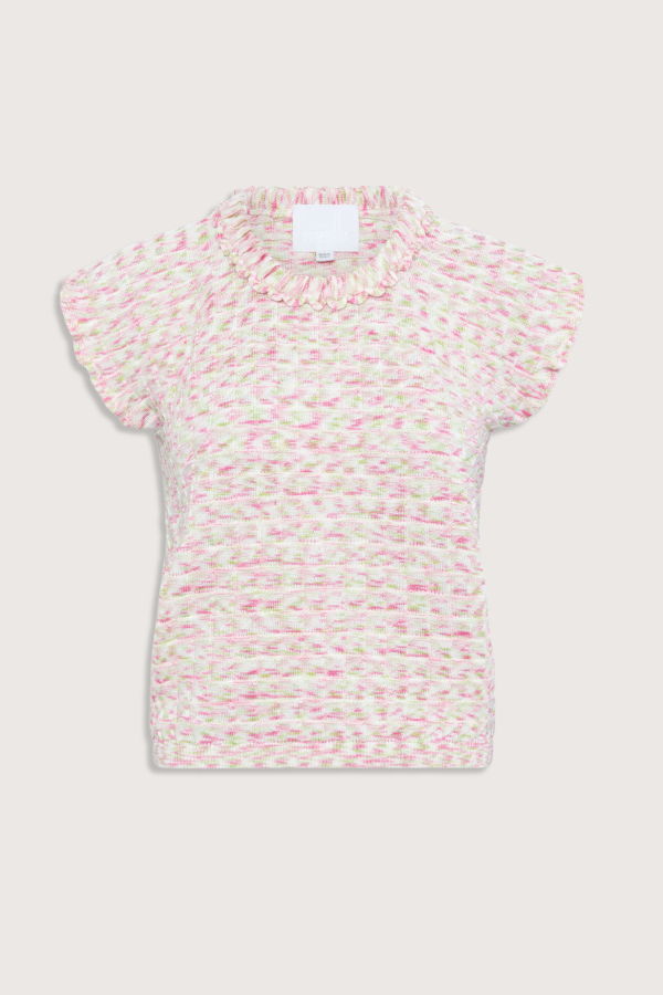 Molli Etincele Origami Top - Natural/Pink