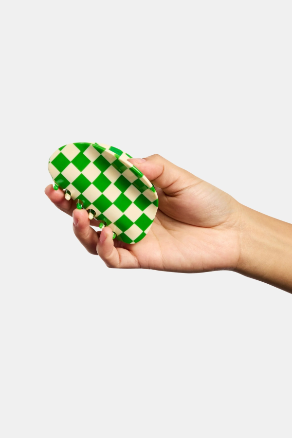 Chunks Checker Hair Claw