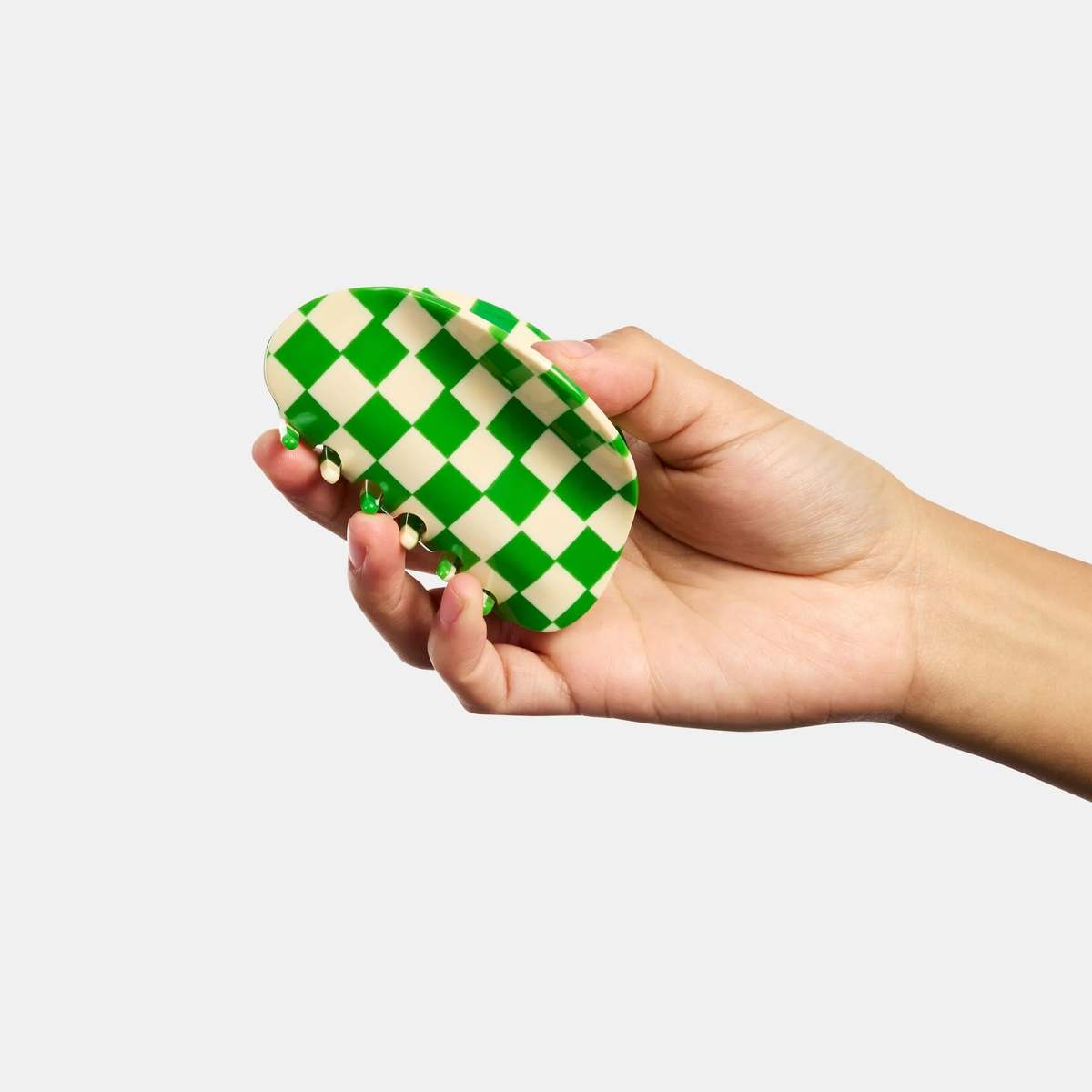 Chunks Checker Hair Claw - Image 1 of 3