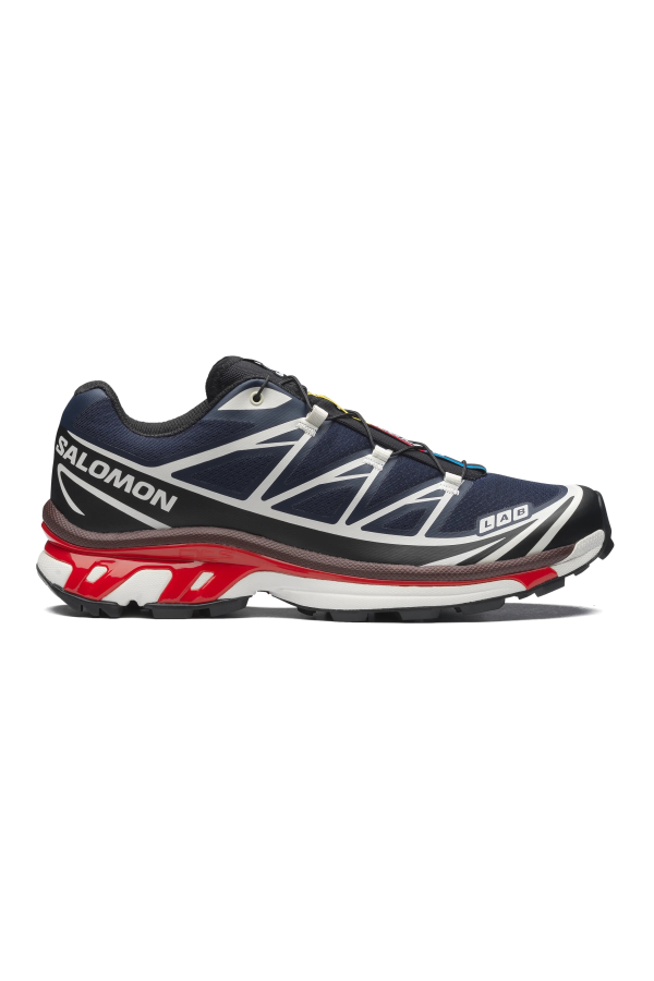 SALOMON XT-6 Sneakers - Maritime Blue / Fiery Red
