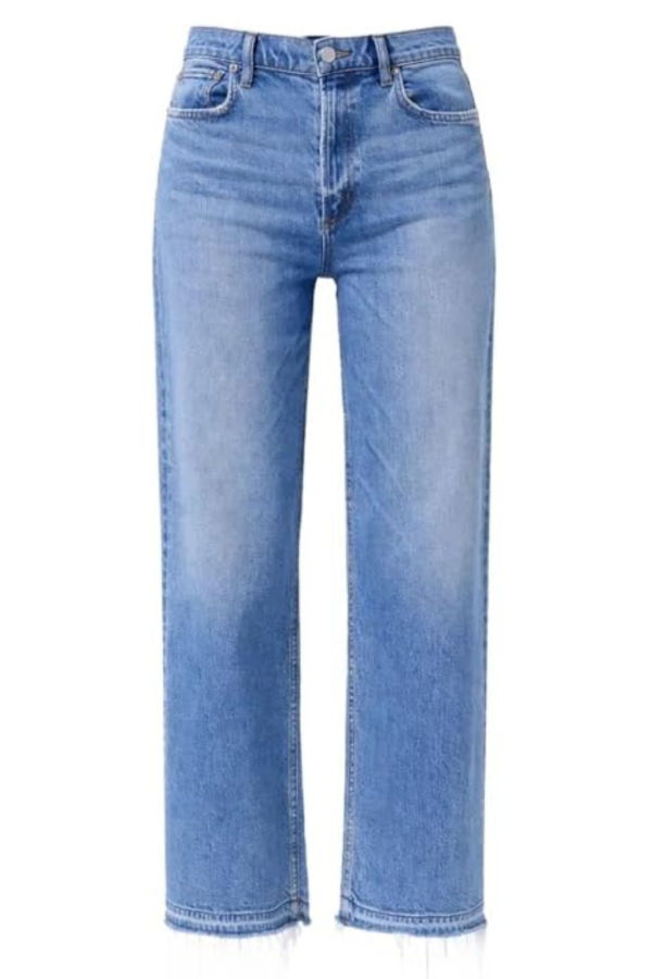 AGOLDE Ren High-Rise Wide Leg Stretch Jeans - Measure