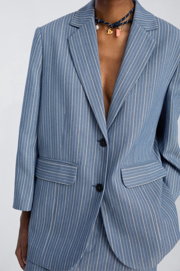 Munthe Bharat Pinstripe Blazer
