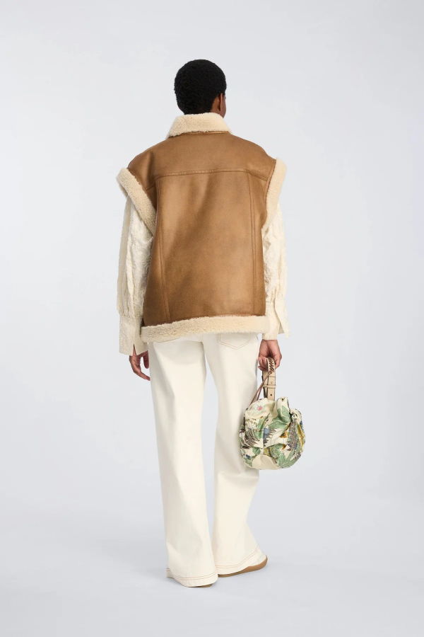 Munthe Bikaly Reversible Shearling Vest