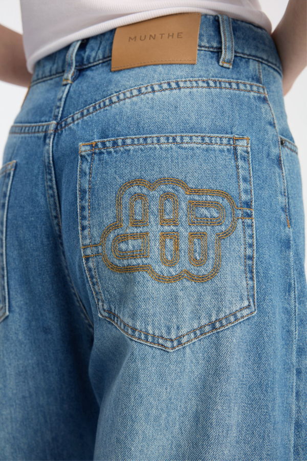 Munthe Bimo Wide-Leg Jeans