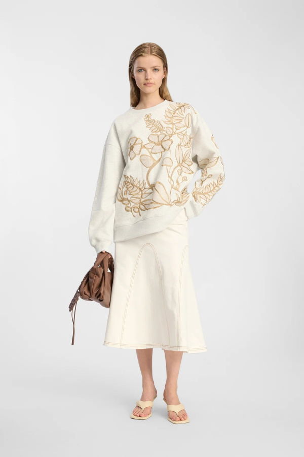 Munthe Braeden Embroidered Sweatshirt