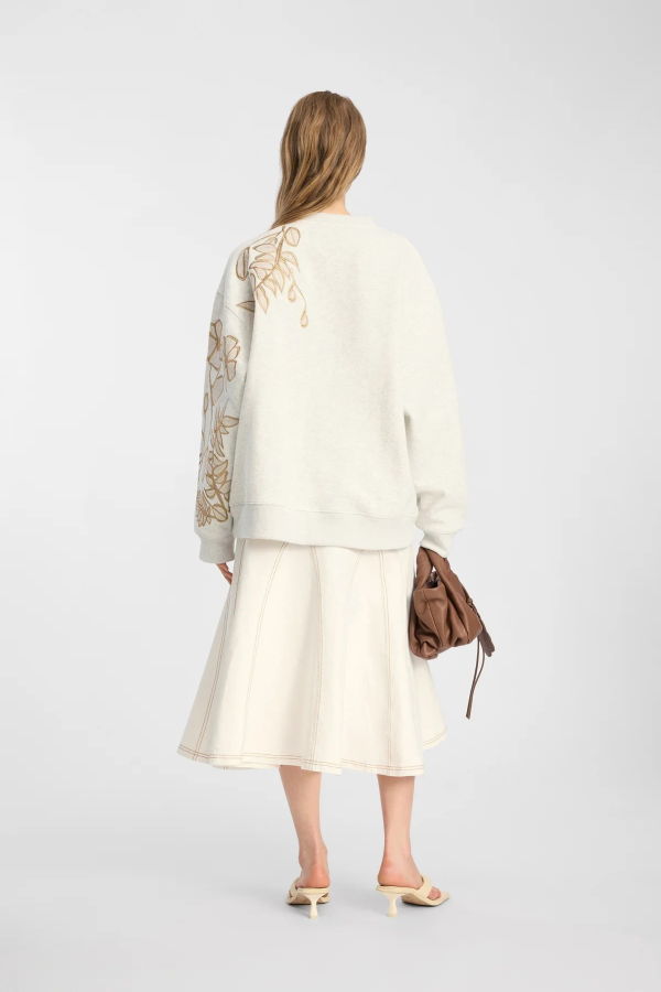 Munthe Braeden Embroidered Sweatshirt