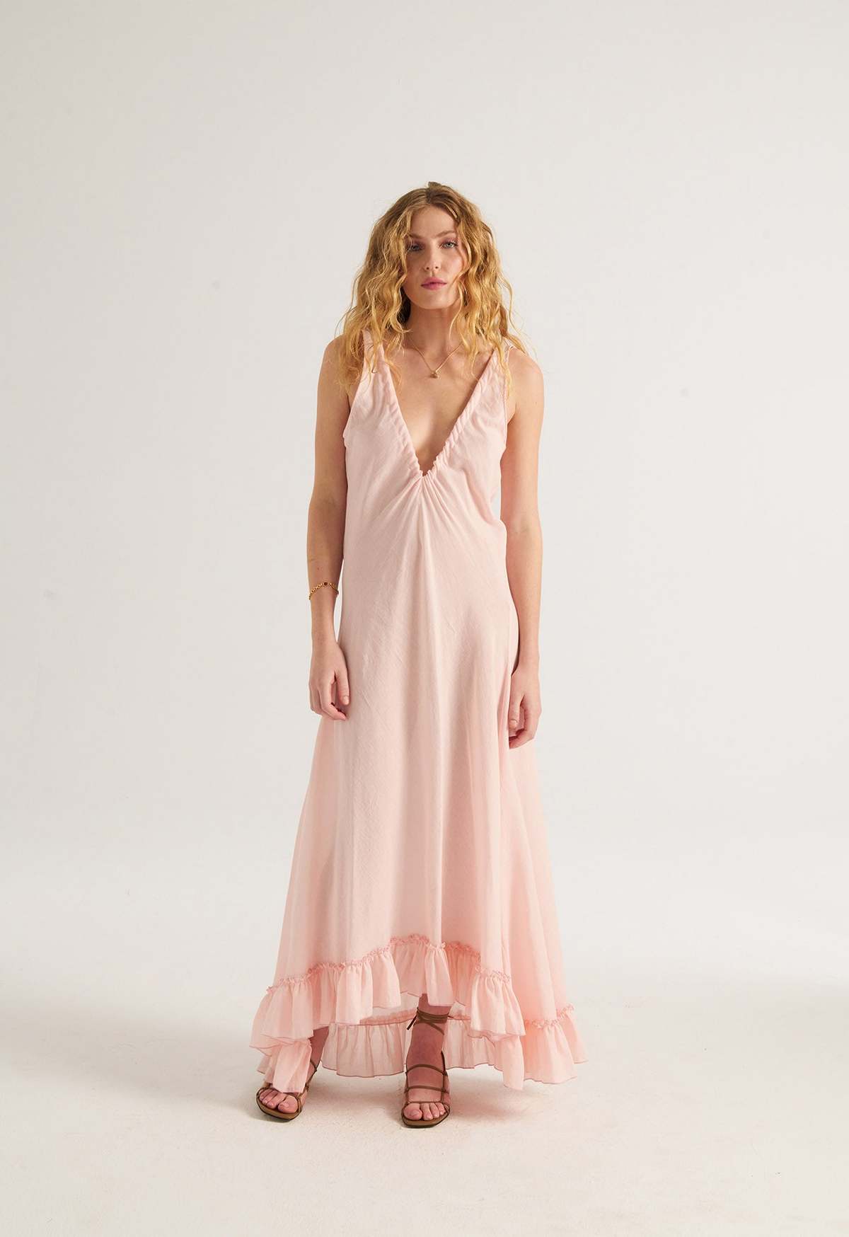 Loup Charmant Lucia Gown in Signature Cotton Dress - Image 1 of 5