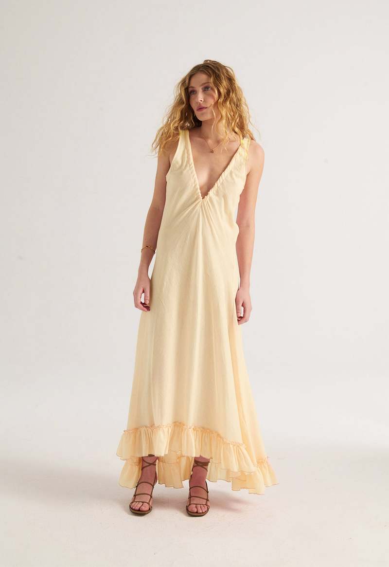 Loup Charmant Lucia Gown in Signature Cotton Dress