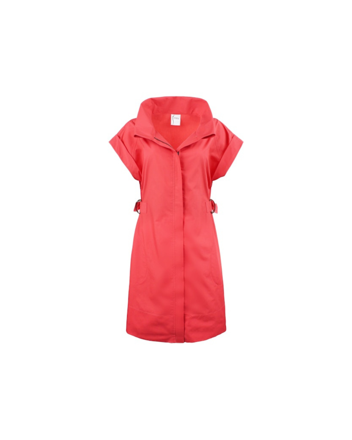 FINLEY Bari Duffle Collar Dress - Coral - Image 1 of 2