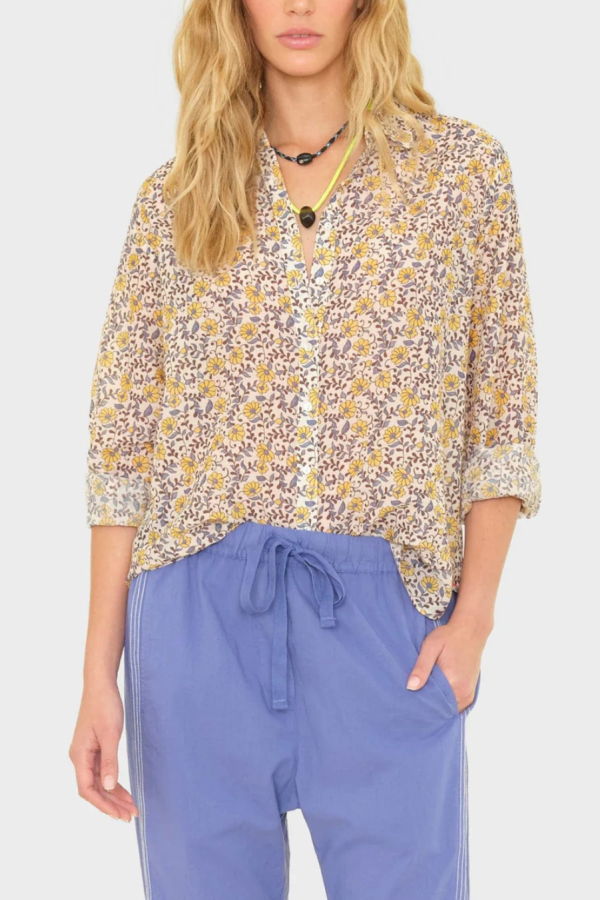 Xirena Beau Shirt - Sun Petals