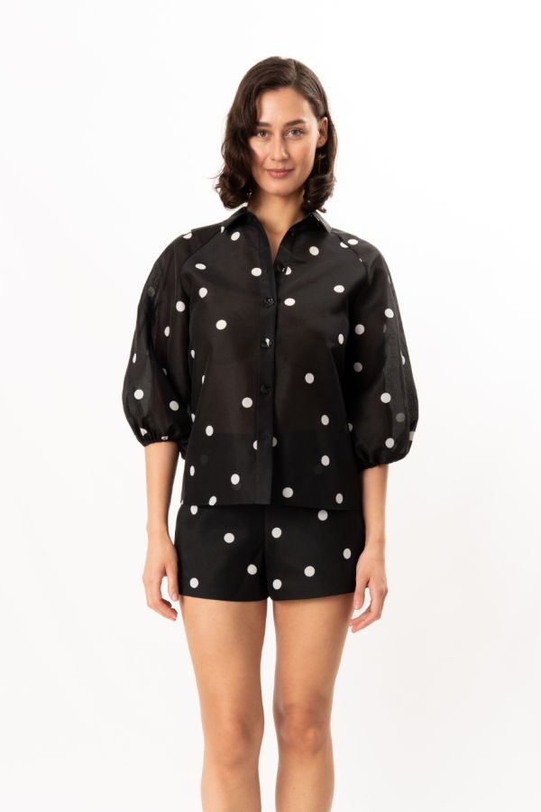 Alexis Cambridge Top - Black/White