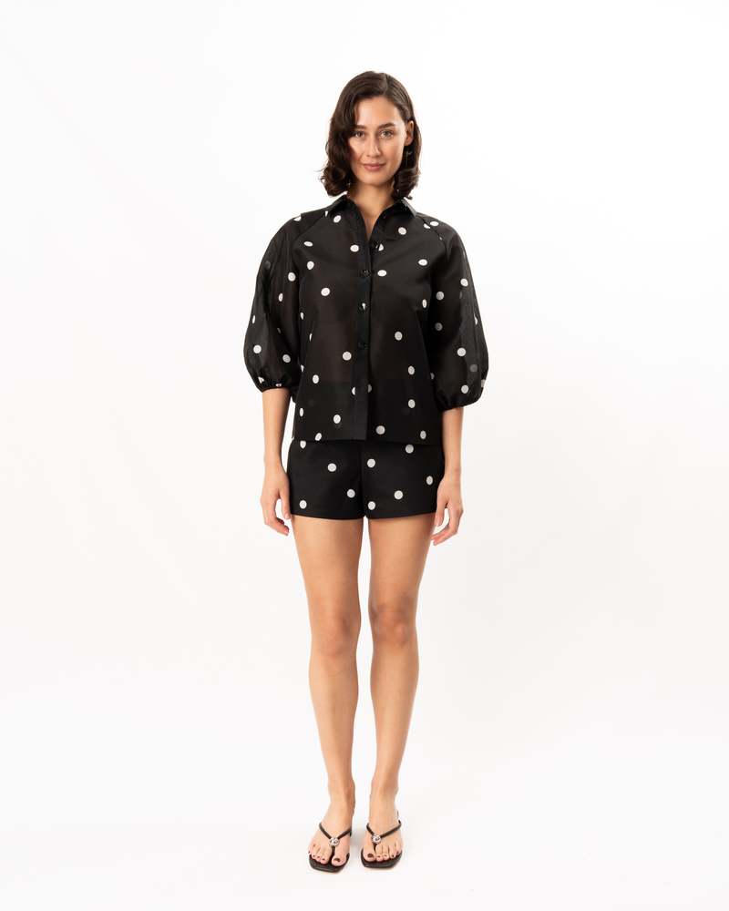 Alexis Cambridge Top - Black/White