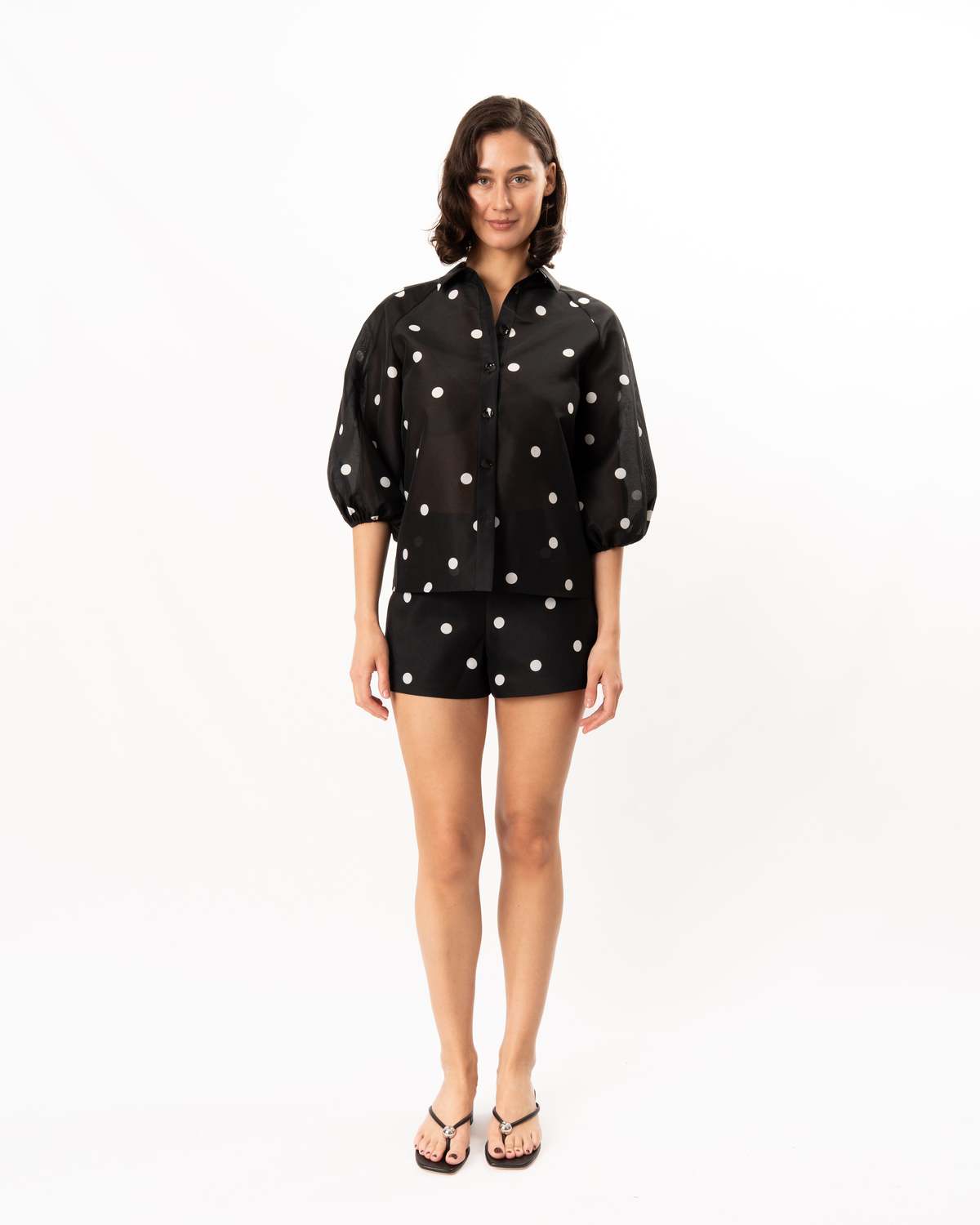 Alexis Cambridge Top - Black/White - Image 3 of 6