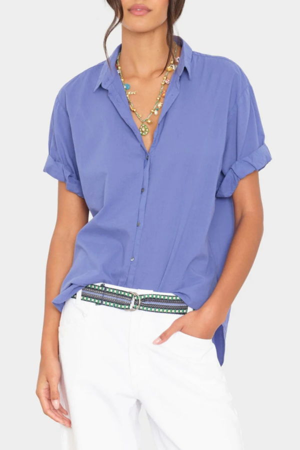 Xirena Channing Shirt - Star Blue